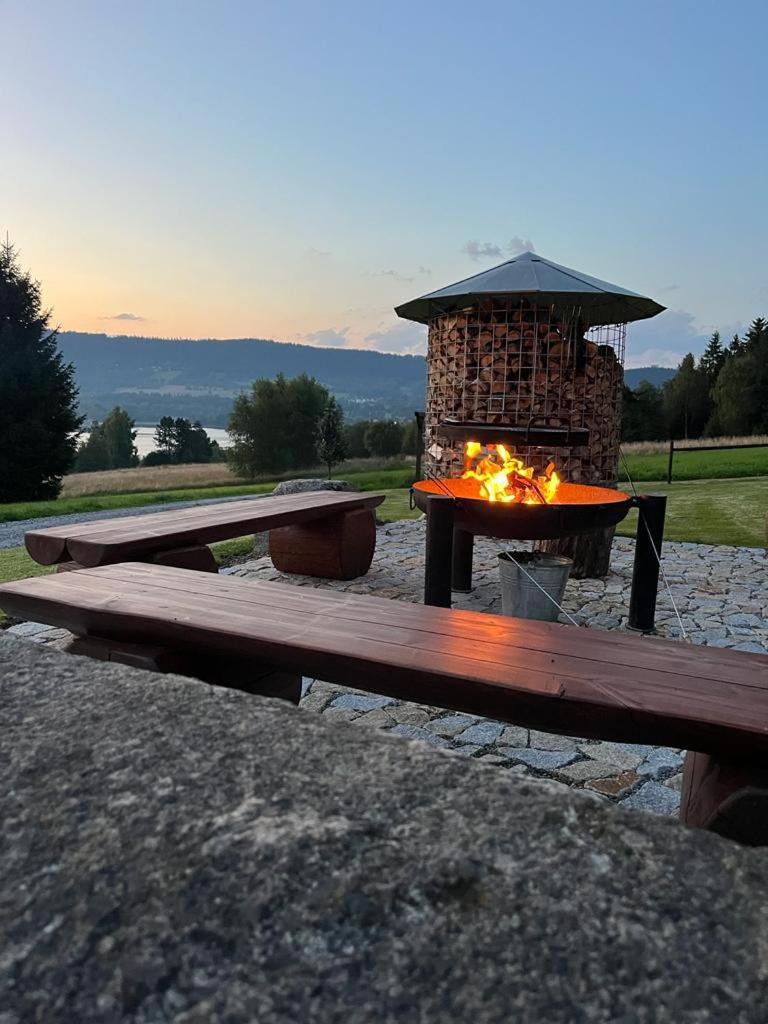 Apartmany Hajovna Lipno Лоучовице Экстерьер фото